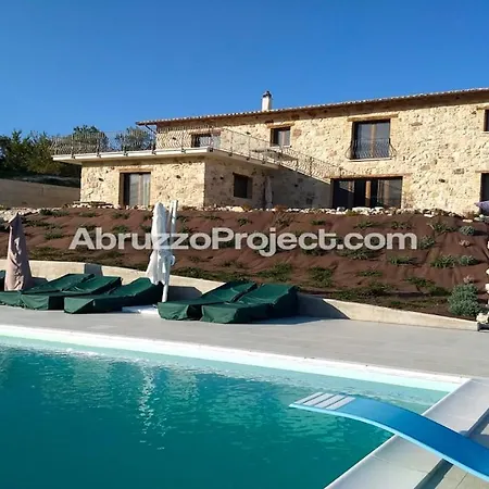 Il Casale Salcim - Luxury With Private Swimming Pool, Views And Terraces Villa Torricella Peligna