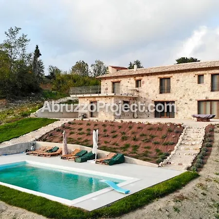 Il Casale Salcim - Luxury With Private Swimming Pool, Views And Terraces Villa Torricella Peligna
